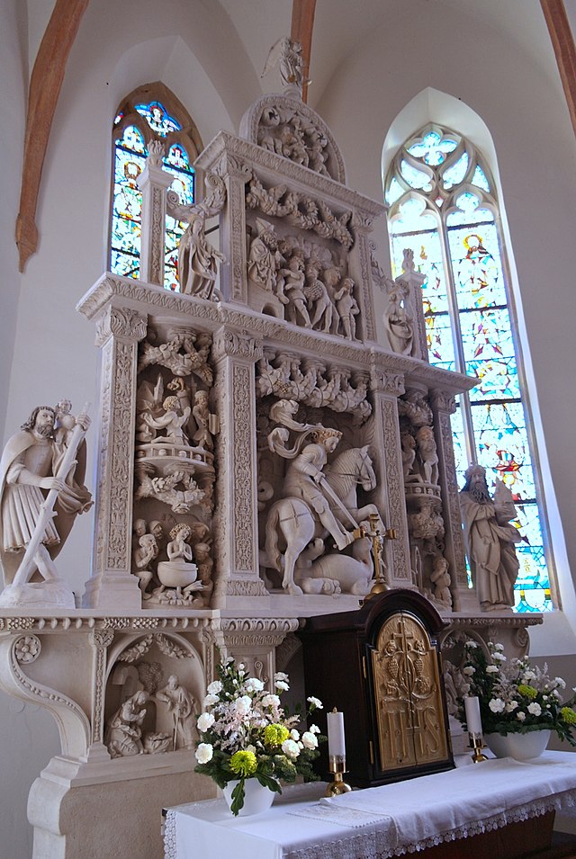 kostel sv. Juraja, oltář